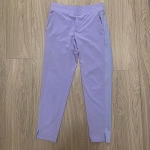Athleta Brooklyn ankle pant in periwinkle.